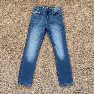 Boys Blue Washed Slim Fit Denim Jeans/ Long Pants, Size 12